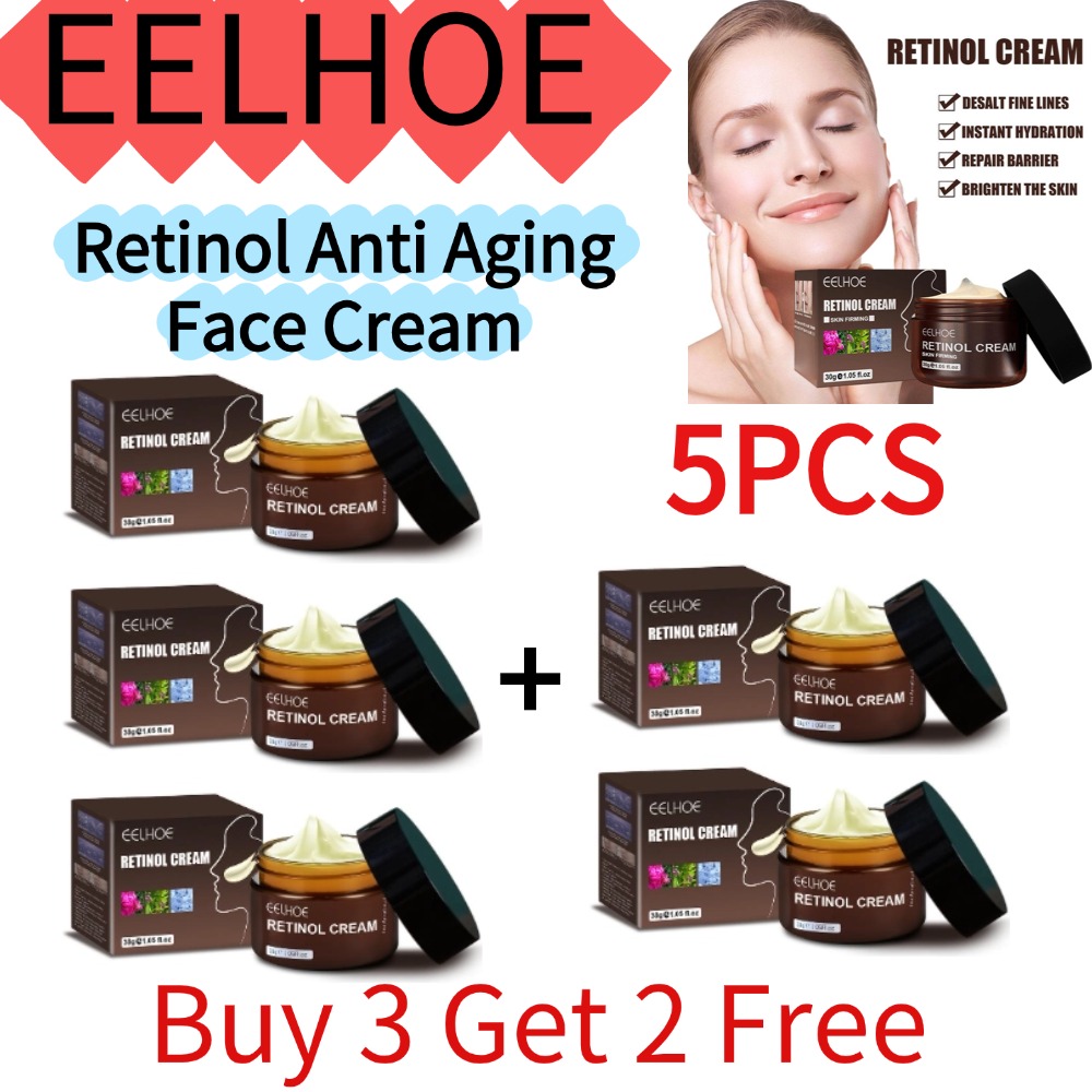 Skincare Retinol - EELHOE 1/2/3/5PCS (ซื้อ 3 แถม 2