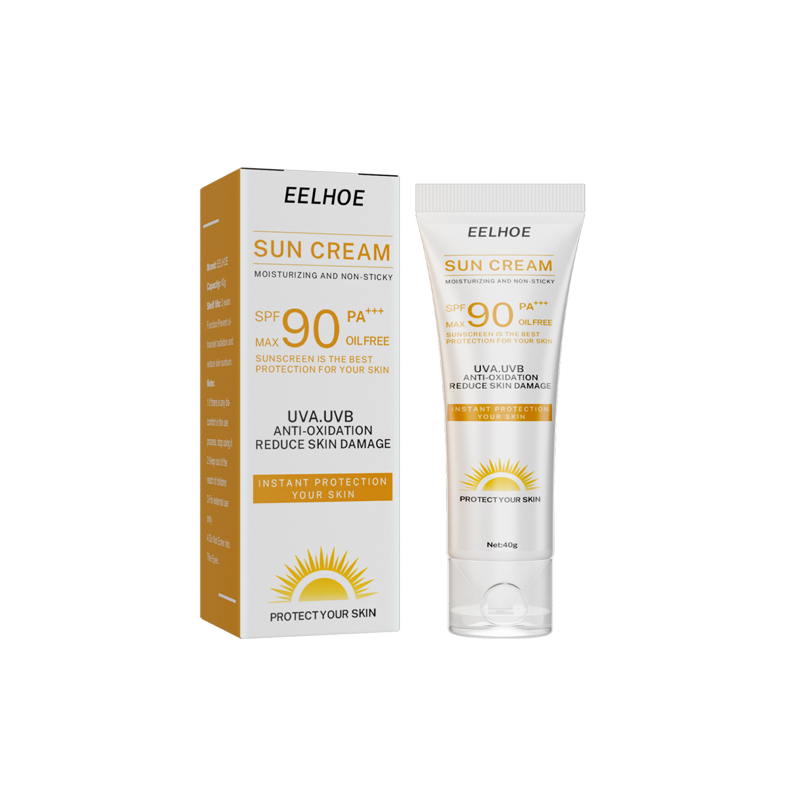 EELHOE ครีมกันแดด Spf 90 ครีมก - Skincare Oil Control บทวิจารณ์และราคา