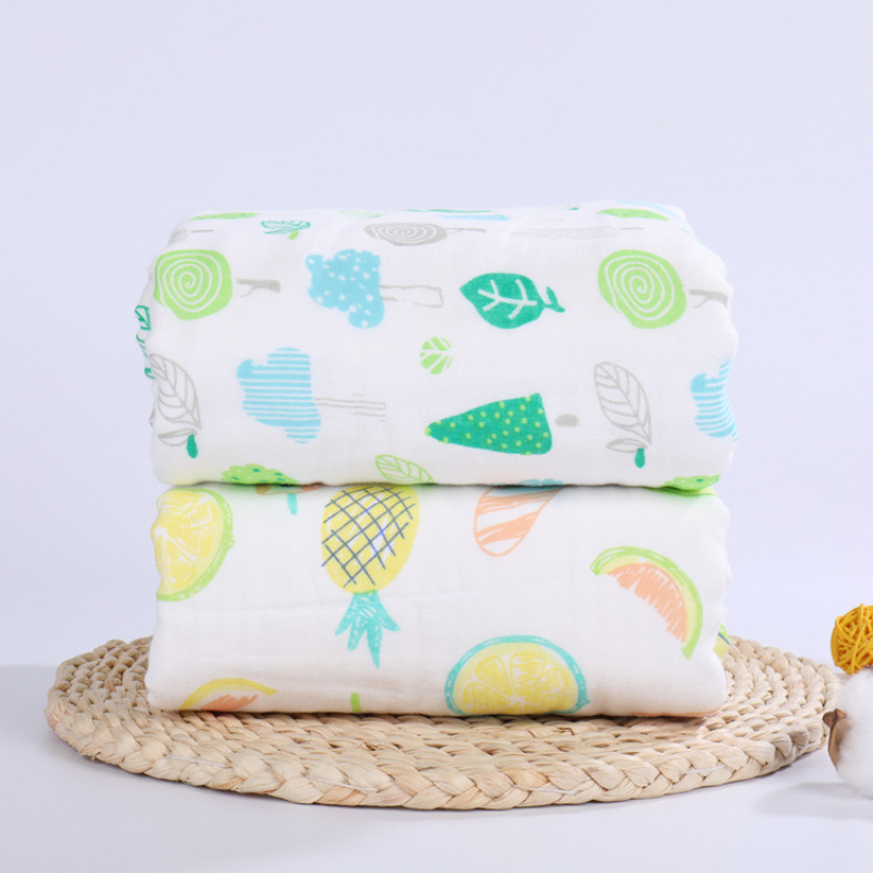 ผ้าห่มผ้าก๊อซ 100% ผ้าฝ้าย ขนา - Skincare Newborn บทวิจารณ์และราคา